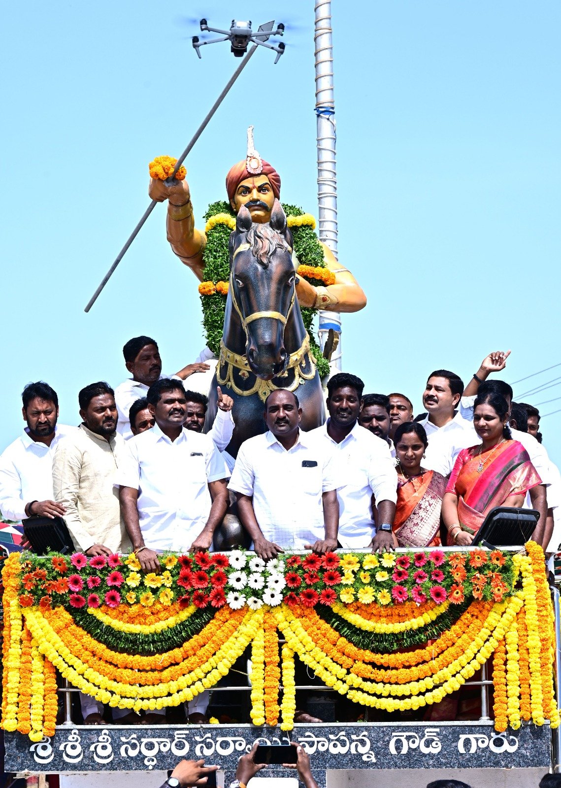 11వ డివిజన్‌లో సర్దార్ సర్వాయి పాపన్న గౌడ్ 376వ జయంతి వేడుకలు 